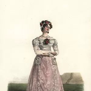 Anne Demerson as Liselle in Le Mari et l Amant, 1821