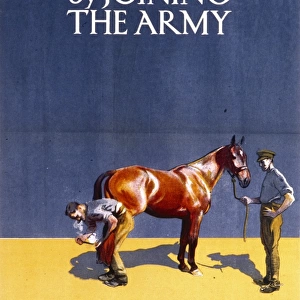 Army recruitment poster