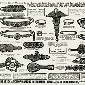 Association of Diamond Merchants Jewellers 1893