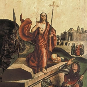 BERRUGUETE, Pedro (1450-1504). Resurrection of