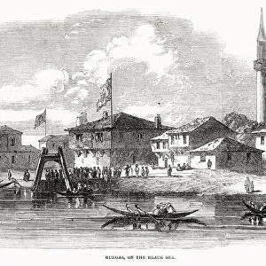 Bourgas on the Black Sea 1853