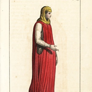 Bourgeoise woman, 10th century