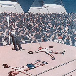 The Boxers Who Fought to a Standstill, H. M. Bateman