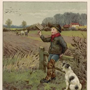 Boy Scaring Crows 1888