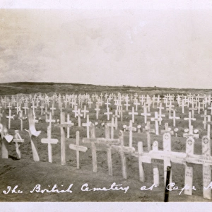 The British Cemetery at Cape Helles, Dardanelles