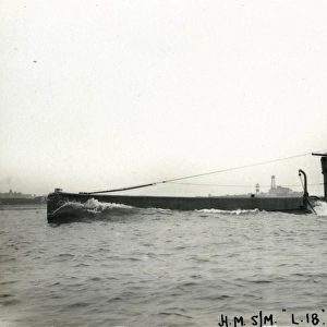 British submarine HMS L18