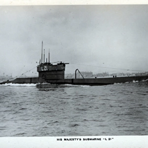 British submarine HMS L21