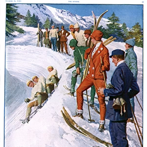 Burberry advert: Winter sports dress