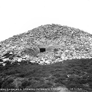 Burial Cairn, No. 3. Showing Entrance, Carrowkeel, Co. Sligo