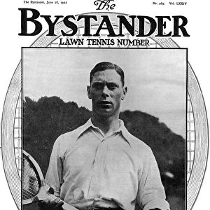 Bystander cover, a royal tennis player