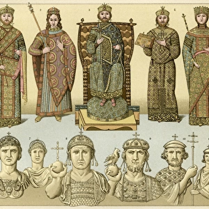 Byzantine Royals / Racinet