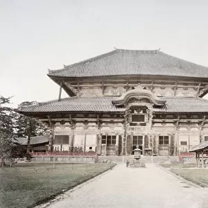 c. 1880s Japan - Daibutse temple Nara