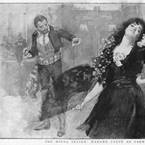 Calve as Carmen 1893