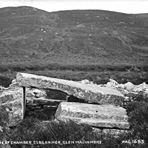 Capstone of Chamber, Cloghanmor, Glen Malinmore