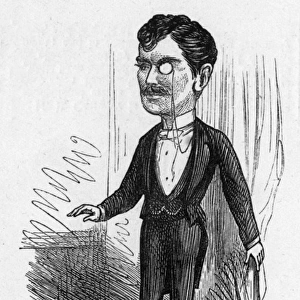 Caricature of the actor Charles Coghlan