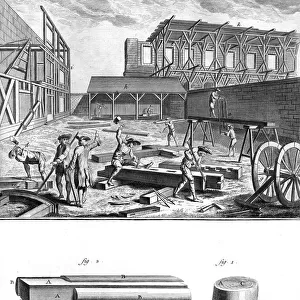 Carpenters in the 18th C