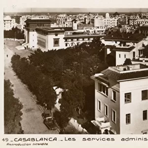 Casablanca, Morocco - Military administrative services