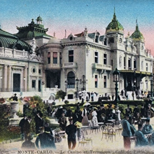 The Casino, terrace and the outside seating of the Caf頤e P
