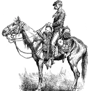 US Cavalry Trooper, Arizona, 1887