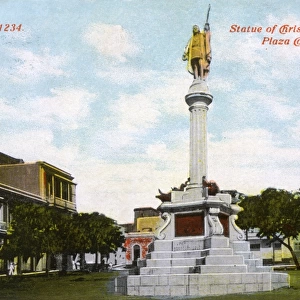 Christopher Columbus statue, San Juan, Puerto Rico
