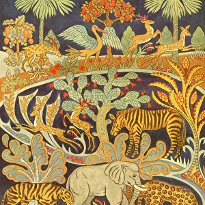 A colourful and exotic gathering of animals
