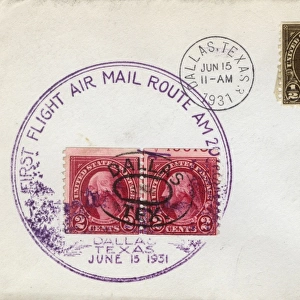 Commemorative envelope with stamps