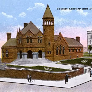 Cossitt Library and Post Office, Memphis, Tennessee, USA