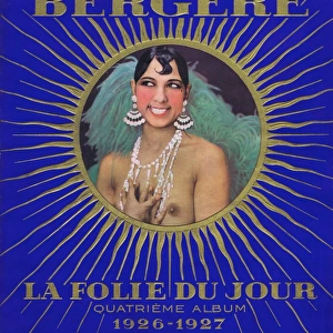 Cover of souvenir brochure for La Folie du Jour