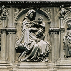 DELLA QUERCIA, Jacopo (1374-1438). Gaia Fountain