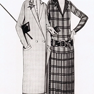 Dolly Sisters new fashion look modelling Patou outfits