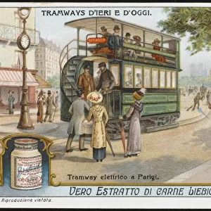 Doubledecker Tram Paris