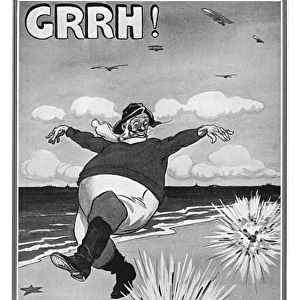 The East Coast is SO bracing, WW1 cartoon