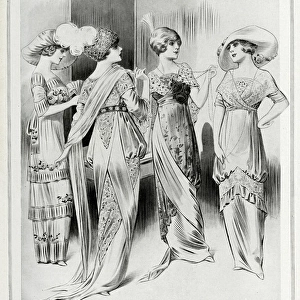 Elegant dresses for dining 1912