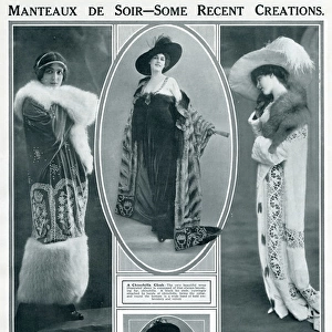 Fashionable women in new creations 1913