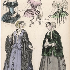 Fashions for April 1851