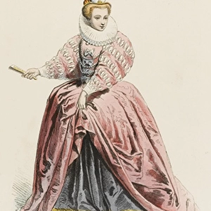 French Court Lady C16