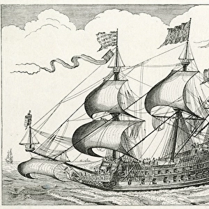 French Warship 1666