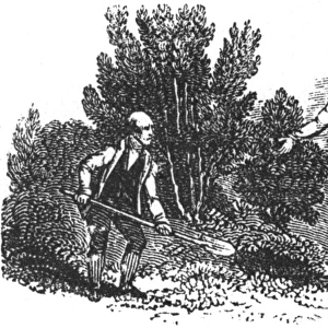 Gentleman instructing gardener, c. 1800