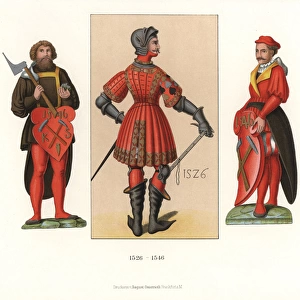 German male costumes of 1526-1546