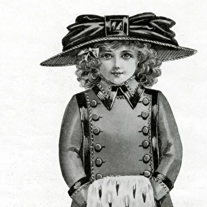 Girls Coat & Muff 1909