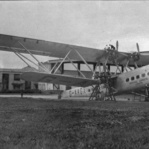 Handley Page HP42E G-aGX Hannibal Colour-tinted photo