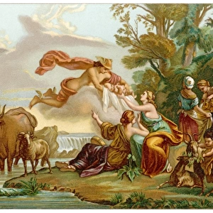 Hermes & Zeus (Lagrenee)