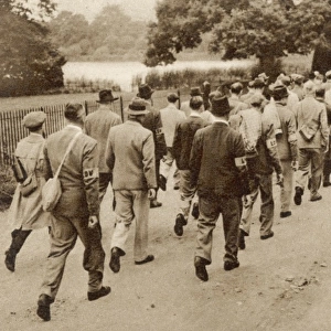 Home Guard march to lecture