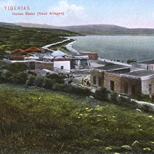 Hot baths, Tiberias, Sea of Galilee, Israel