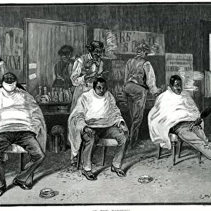 Humours of West Indian Life, At the Barber s