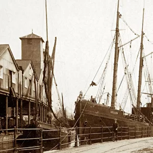 Ipswich Docks early 1900s