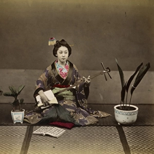 Japanese music lady