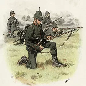 King's Royal Rifle Corps Date: 1889