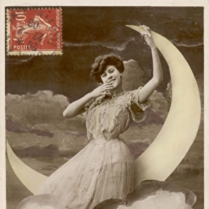 Lady in the Moon