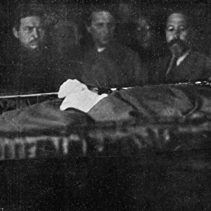Lenin in Coffin